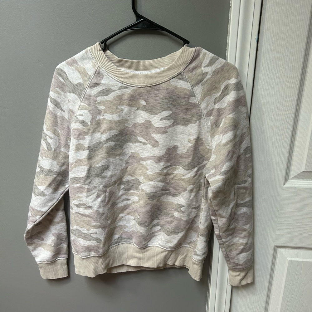 Pink camo sweater